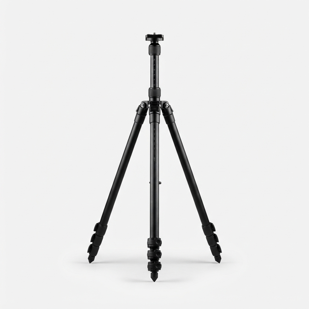 Adjustable aluminum lab tripod stand for industrial and scientific equipment
